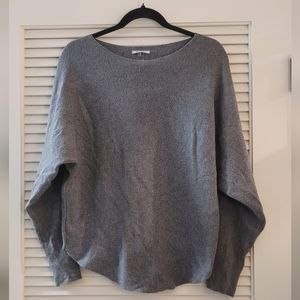 Vila Milam- Grey Long-Sleeve Loose-Fit Top